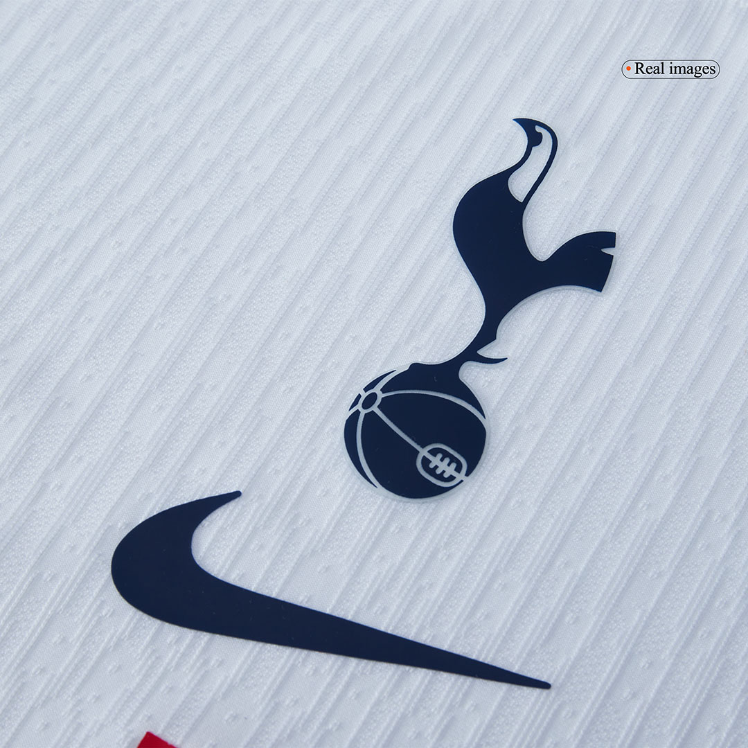 XAVI #7 Authentic Tottenham Hotspur Home Soccer Jersey 2025/26 White - UCL