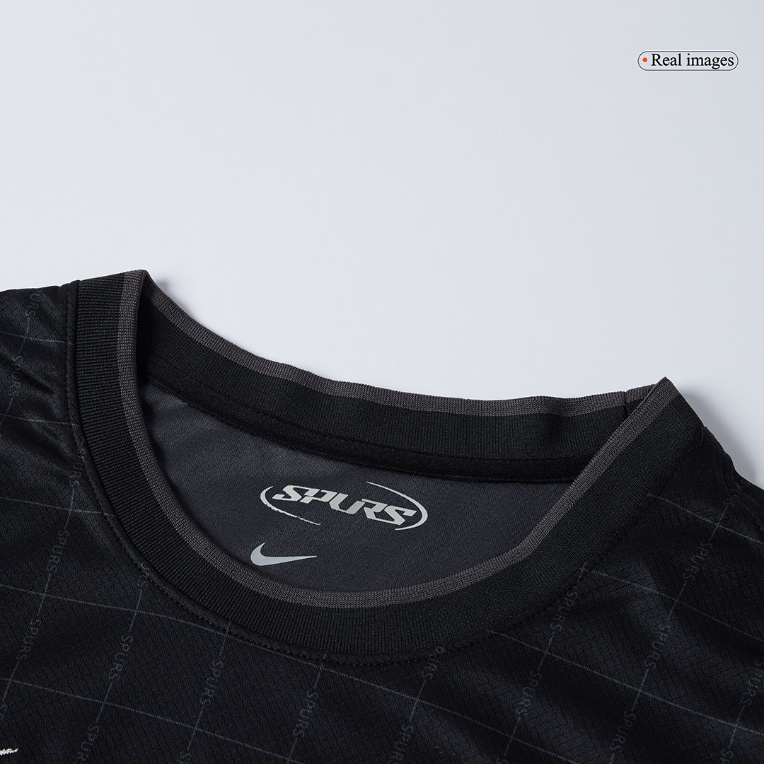 XAVI #7 Tottenham Hotspur Away Soccer Jersey 2025/26 Black