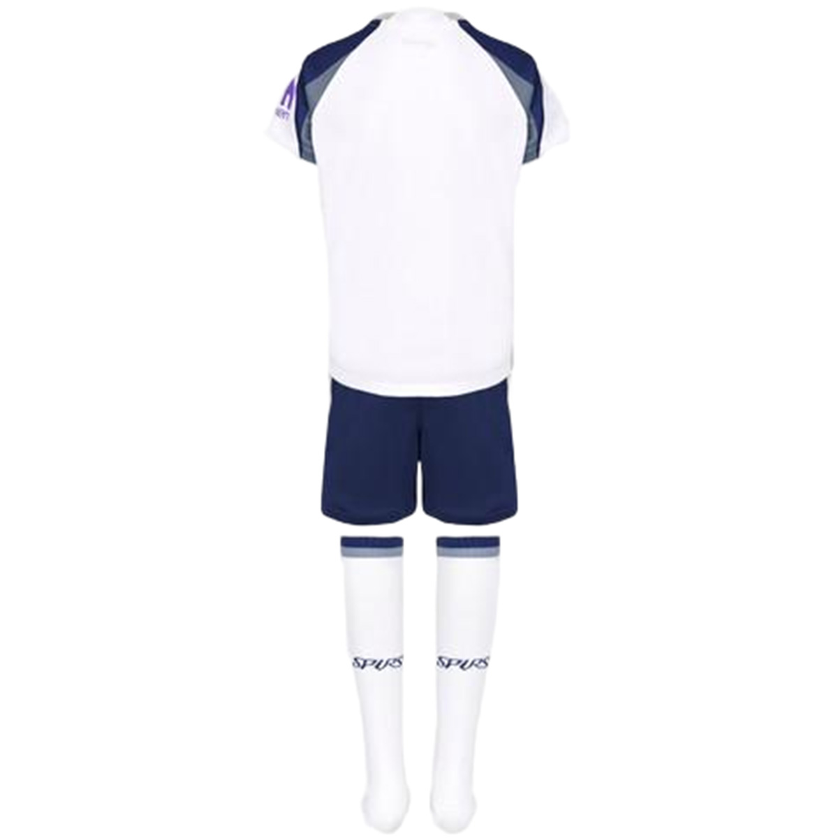 Kid's Tottenham Hotspur Home Soccer Jersey Kit(Jersey+Shorts+Socks) 25/26 White