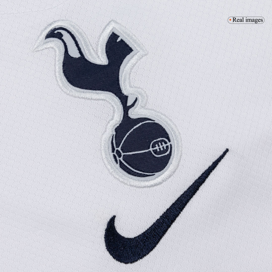 Kid's Tottenham Hotspur Home Soccer Jersey Kit(Jersey+Shorts+Socks) 25/26 White