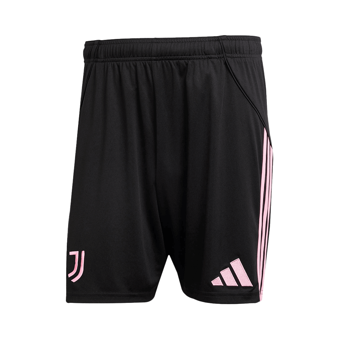 Juventus Home Soccer Jersey Kit(Jersey+Shorts+Socks) 2025/26 Black&White