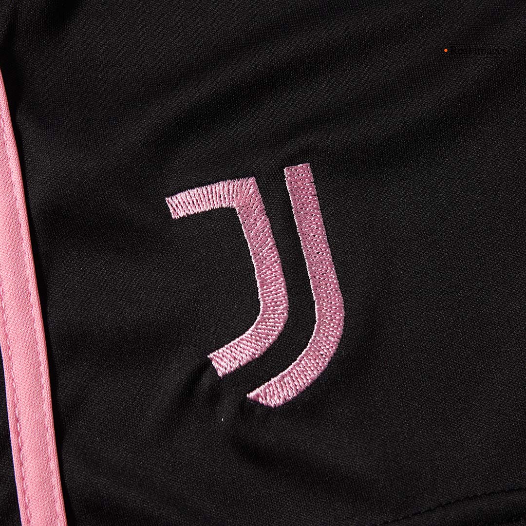 Kid's Juventus Home Soccer Jersey Kit(Jersey+Shorts+Socks) 2025/26 Black&White