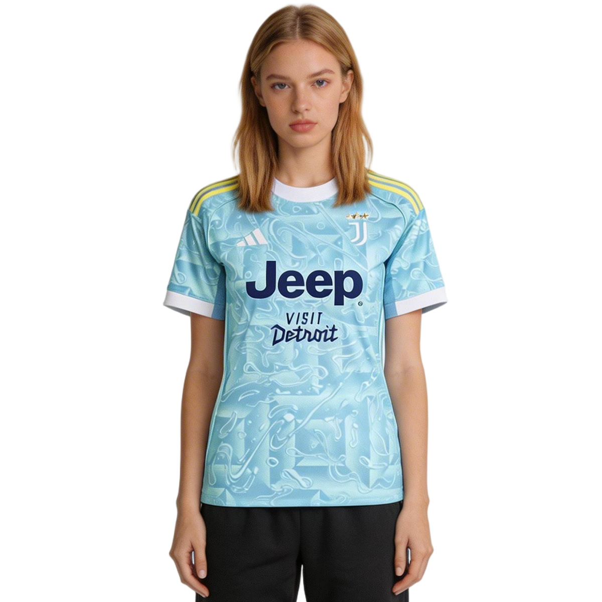 Women's Juventus Away Soccer Jersey 2025/26 Blue