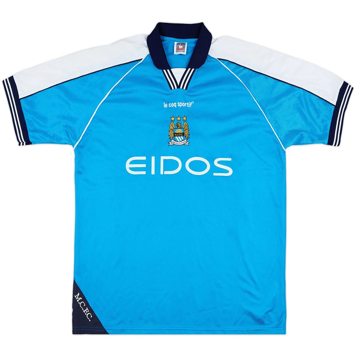 Retro Manchester City Home Jersey 1999/01