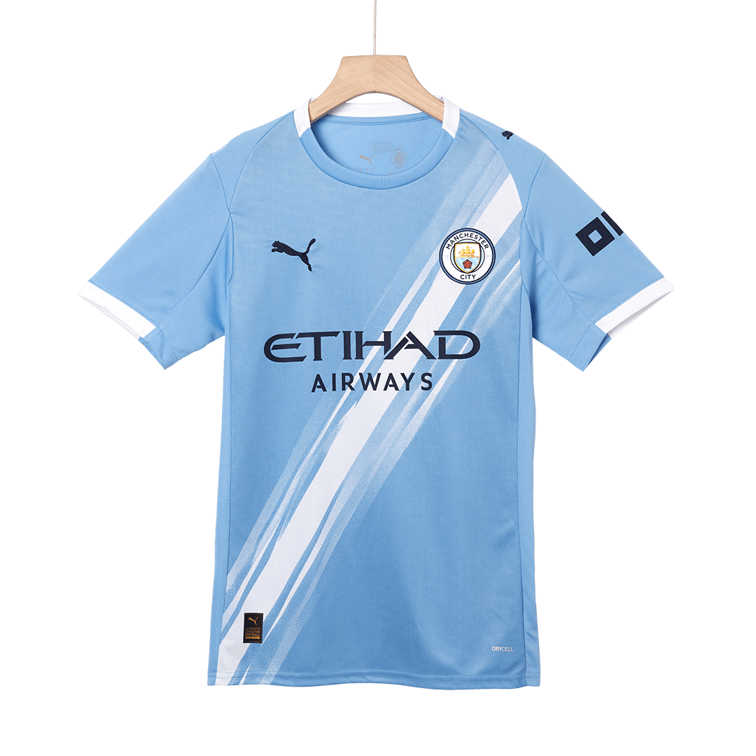 RODRIGO #16 Manchester City Home Soccer Jersey 2025/26 Blue - Club World Cup