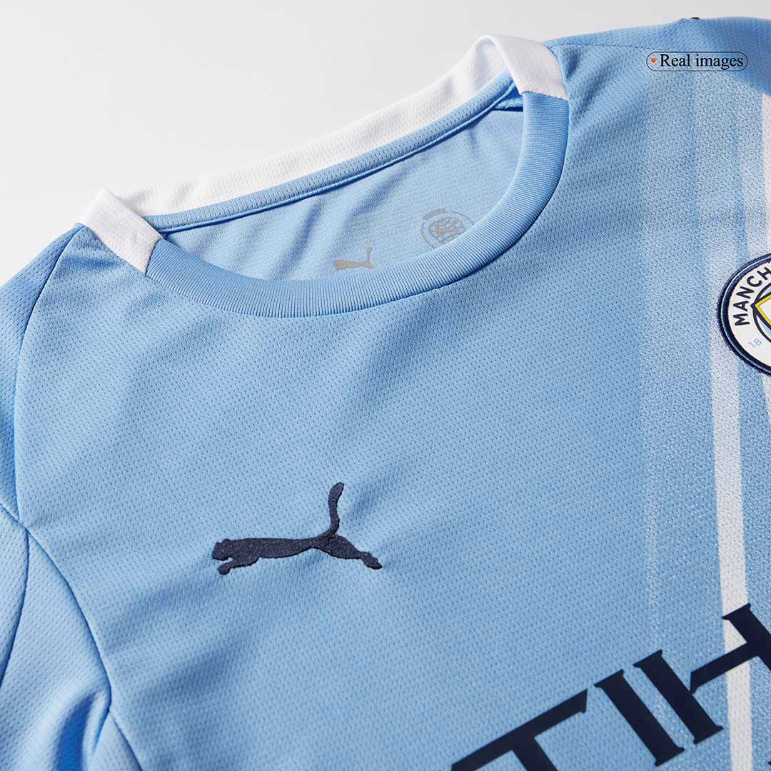 RODRIGO #16 Manchester City Home Soccer Jersey 2025/26 Blue - Club World Cup