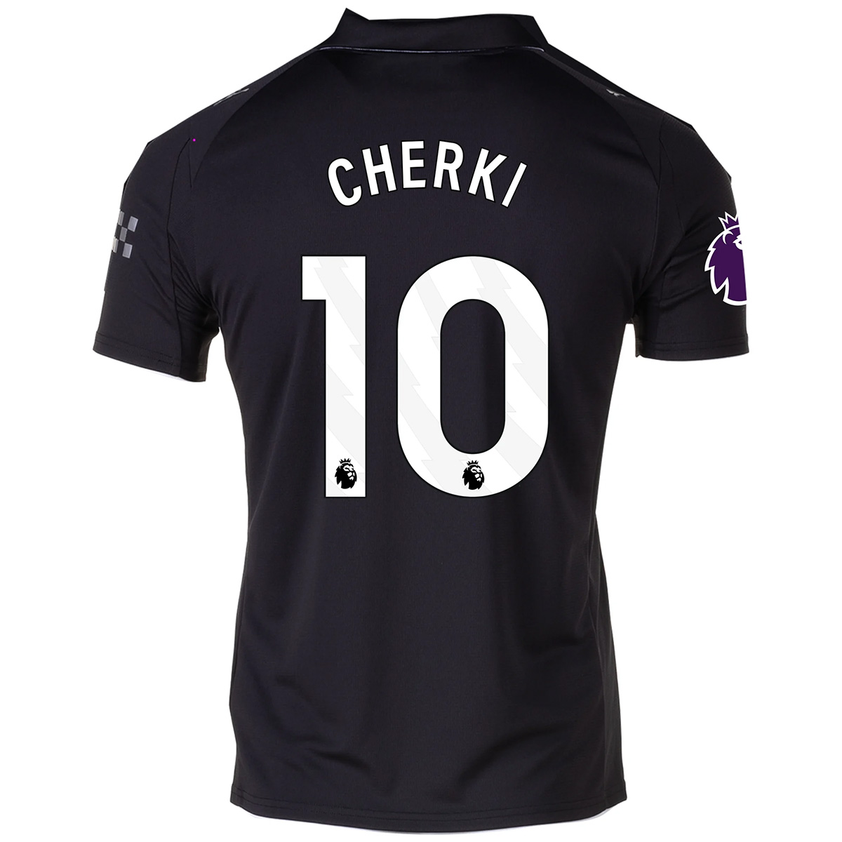 CHERKI #10 Manchester City Away Soccer Jersey 2025/26 Black