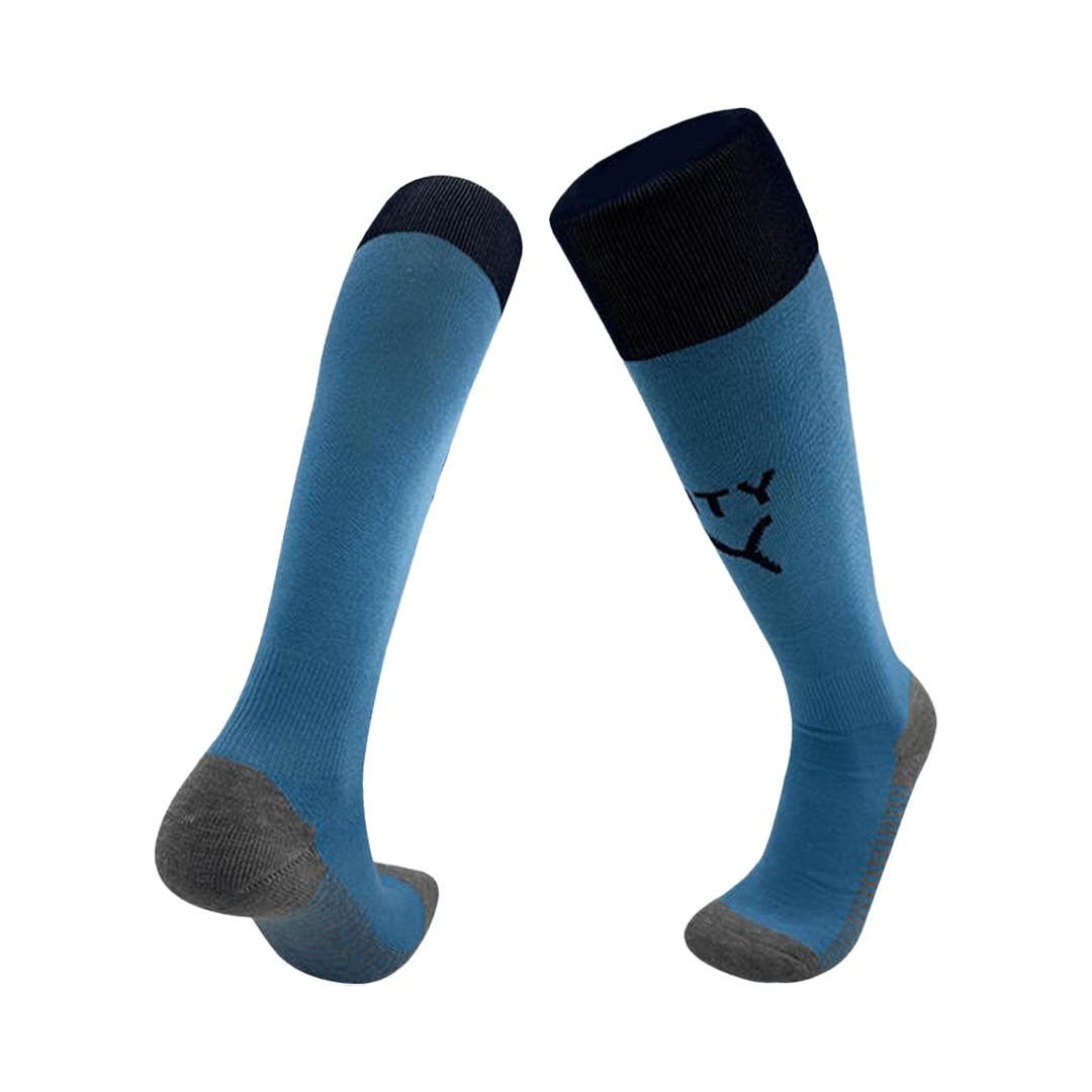 25/26 Manchester City Home Socks Blue