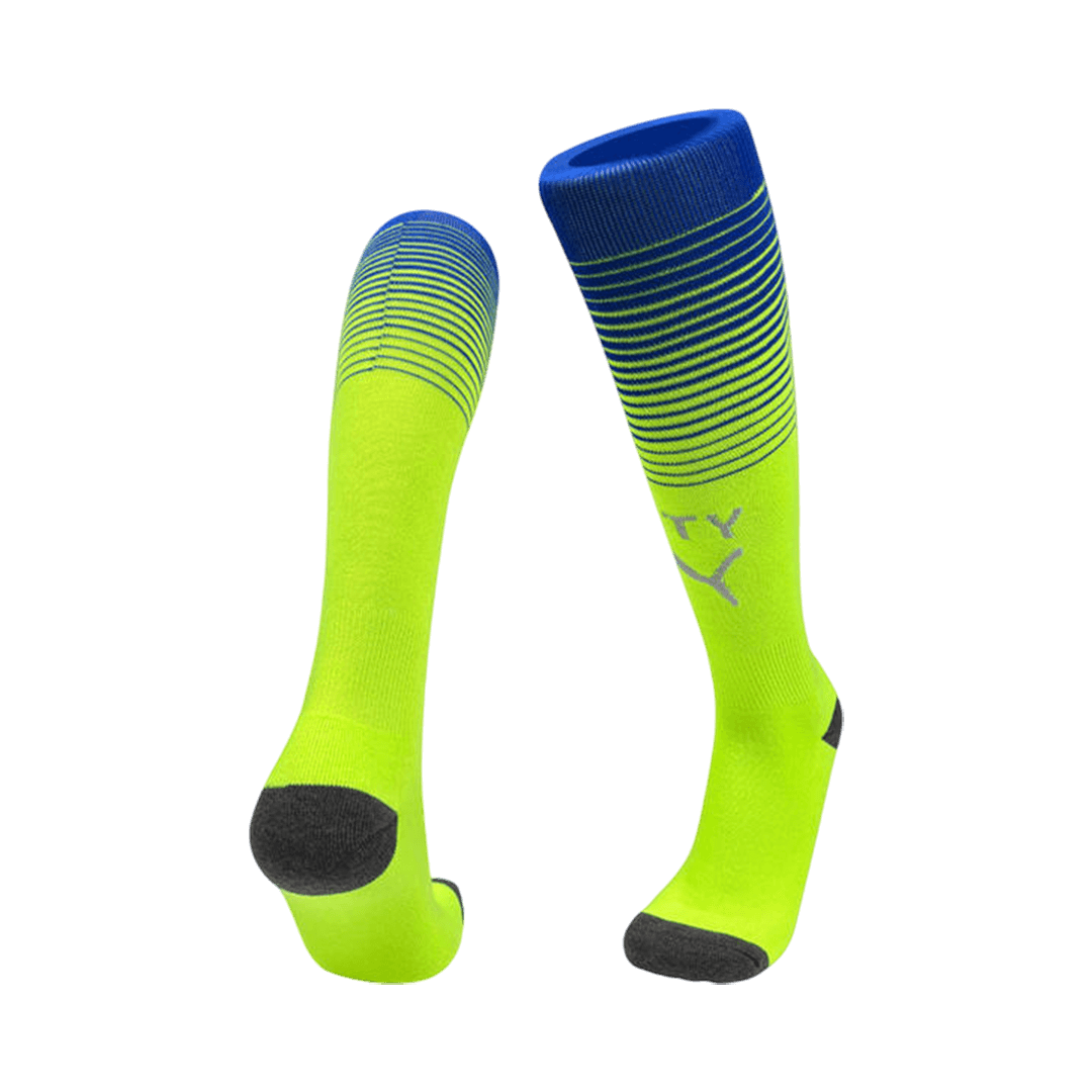Kid's 25/26 Manchester City Third Socks Green