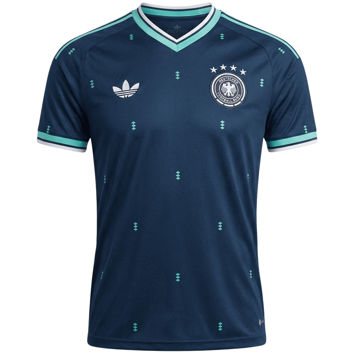 Player Version Germany Away Soccer Jersey World Cup 2026 Navy