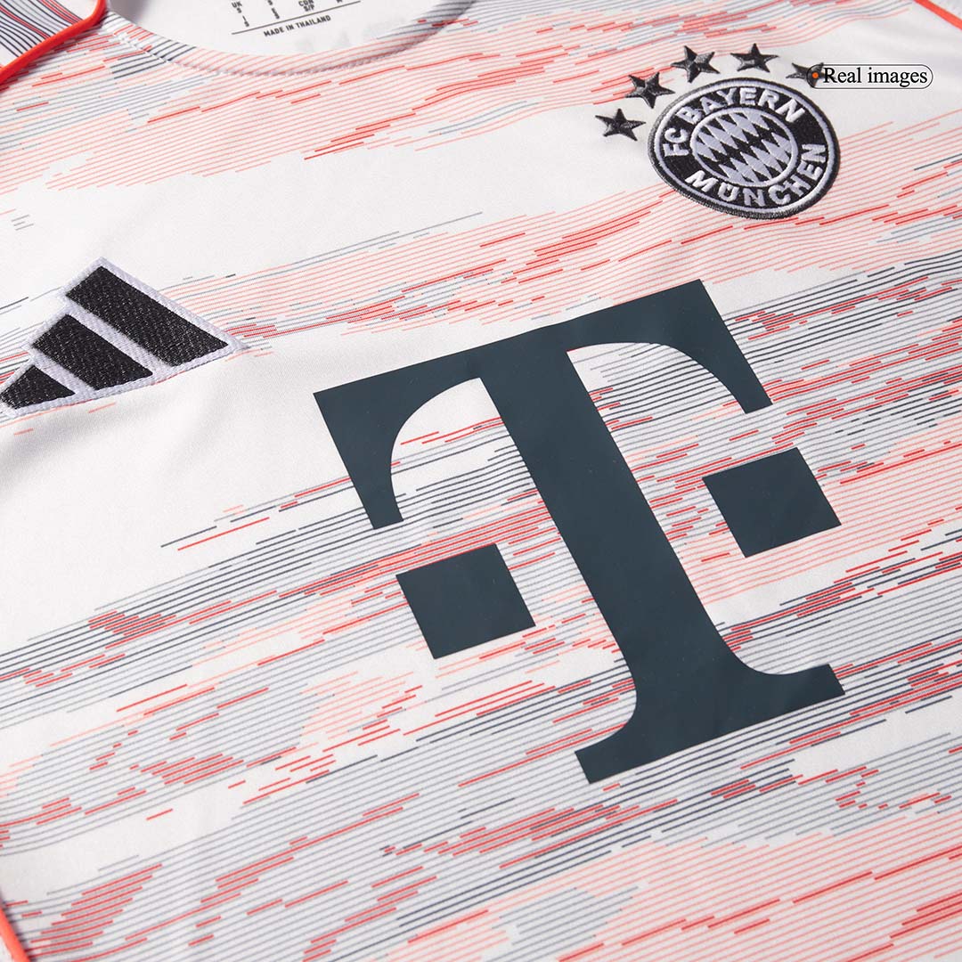 OLISE #17 Bayern Munich Away Soccer Jersey 2025/26 White