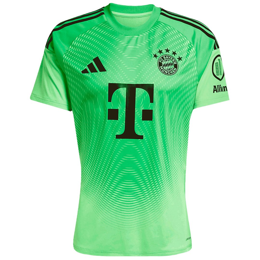 Bayern Munich Goalkeeper Soccer Jersey 25/26 Green