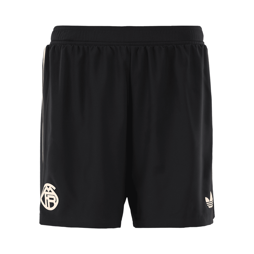 Authentic Bayern Munich Third Away Soccer Jersey Kit(Jersey+Shorts) 25/26 Black