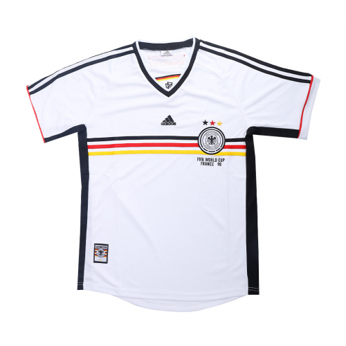 Retro Germany Home Jersey World Cup 1998