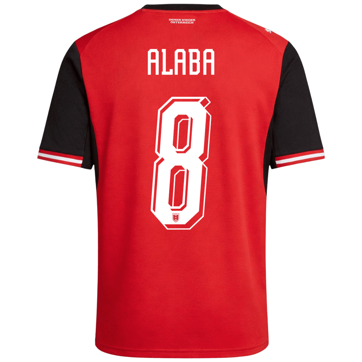 ALABA#8 Austria Home Soccer Jersey World Cup 2026 Red