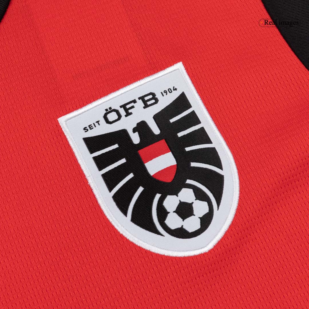 ALABA#8 Austria Home Soccer Jersey World Cup 2026 Red