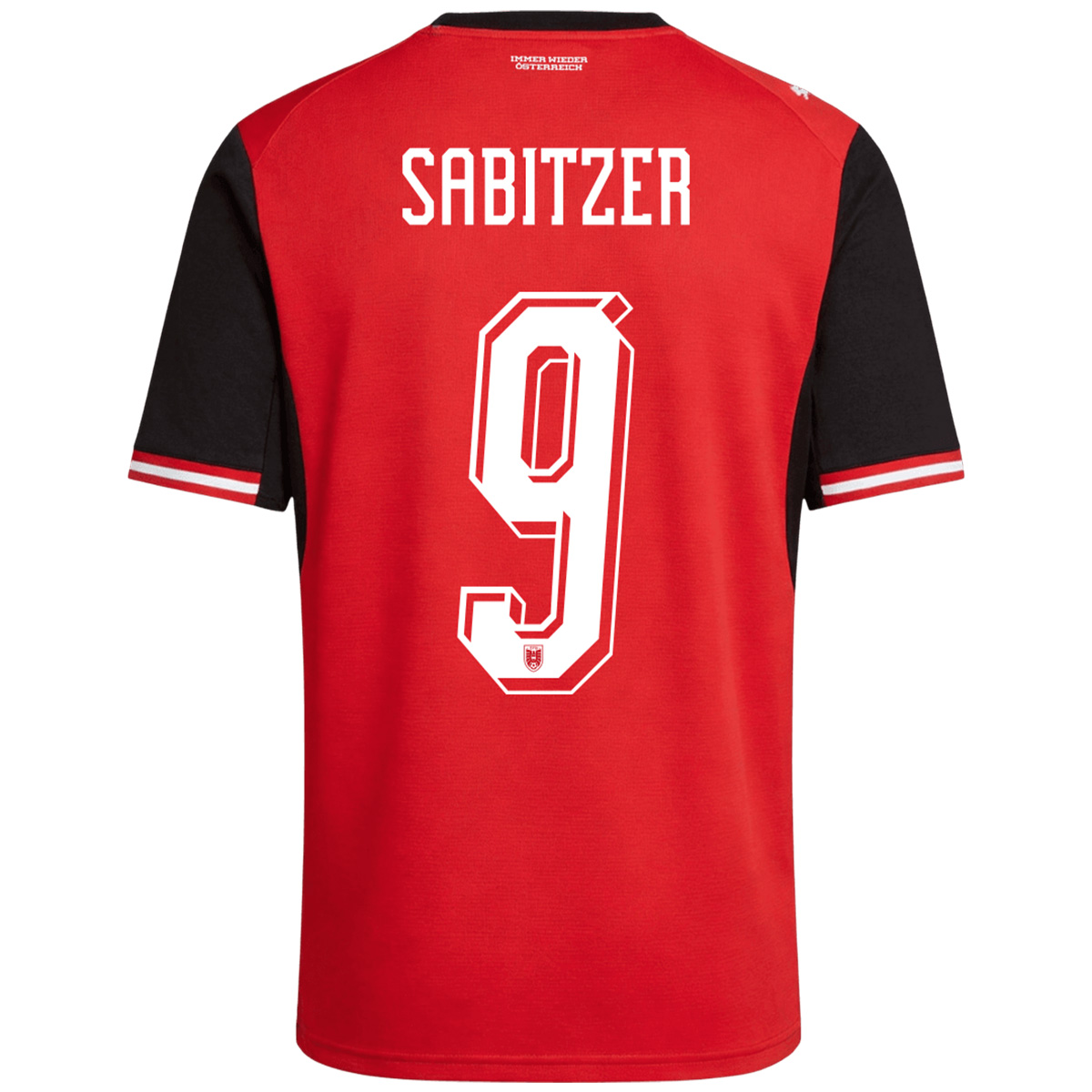 SABITZER#9 Austria Home Soccer Jersey World Cup 2026 Red