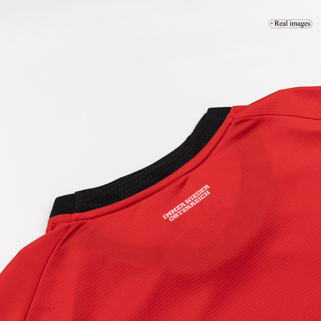 BAUMGARTNER#19 Austria Home Soccer Jersey World Cup 2026 Red