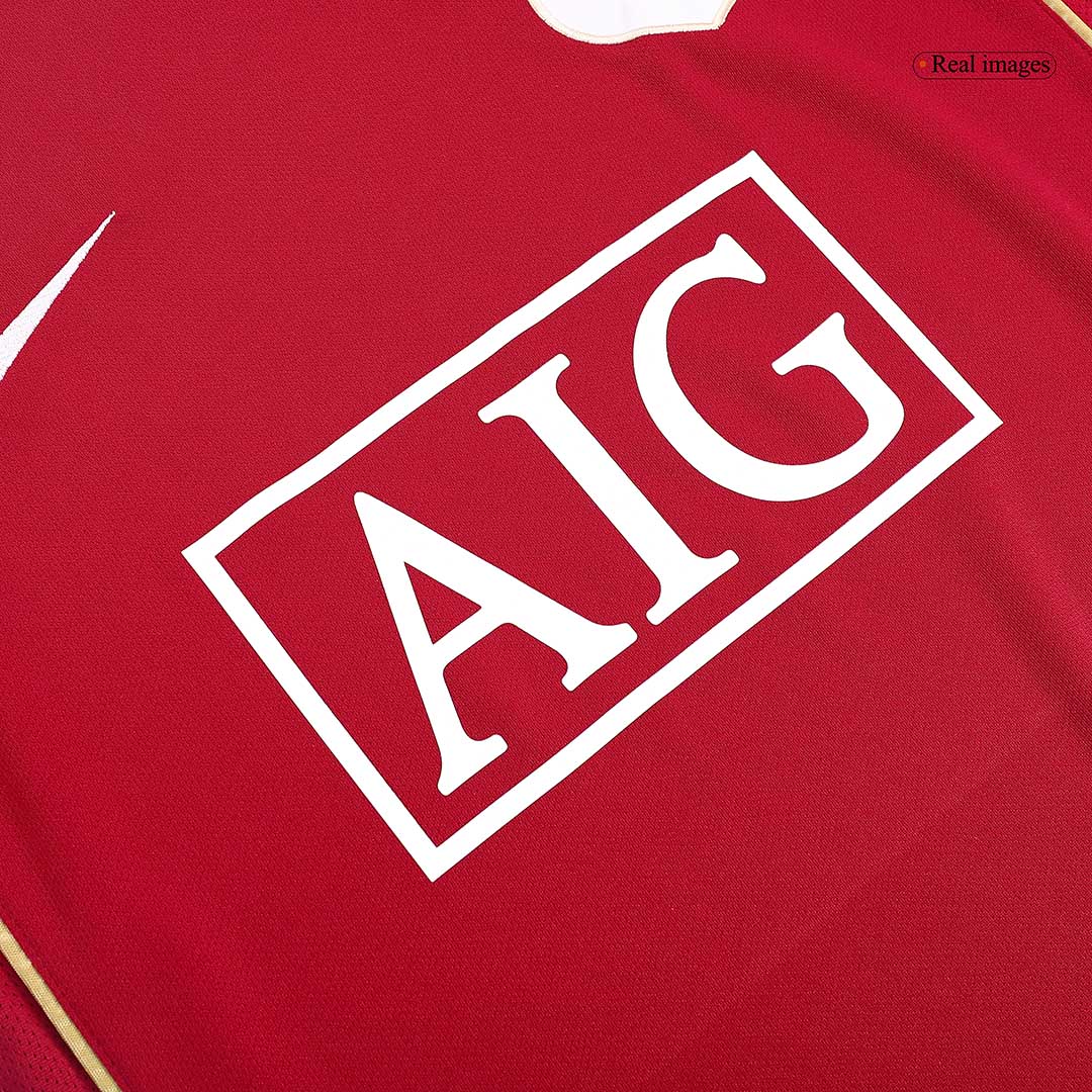 Retro Manchester United Home Jersey 2006/07