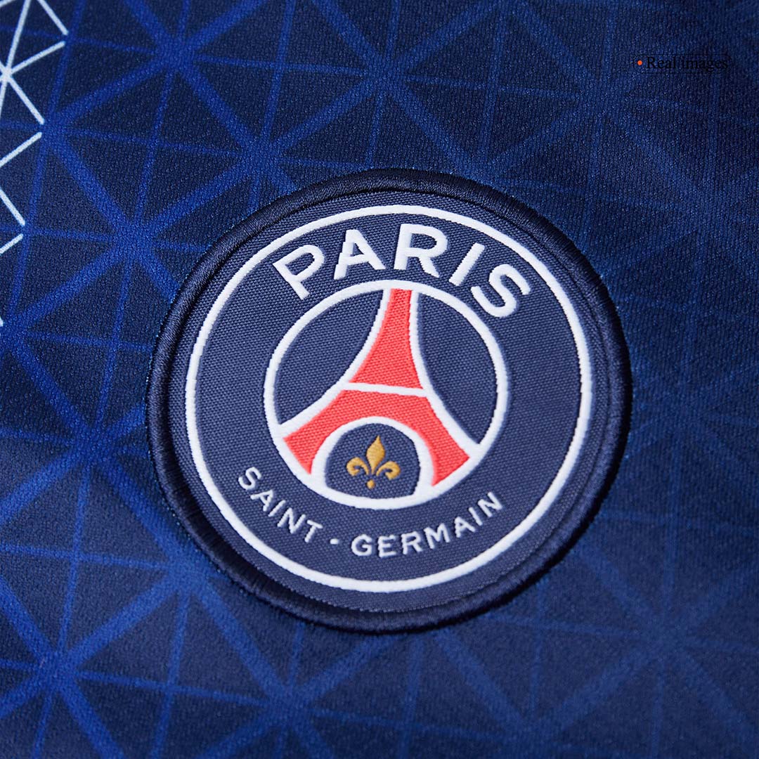KVARATSKHELIA #7 PSG Home Soccer Jersey 2025/26 Navy