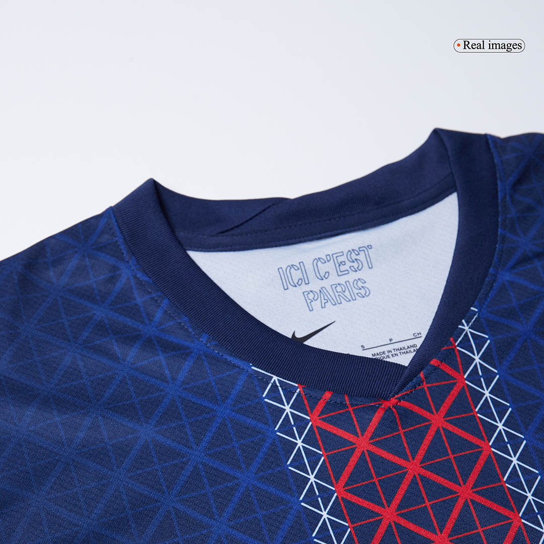 O.DEMBÉLÉ #10 PSG Home Soccer Jersey 2025/26 Navy