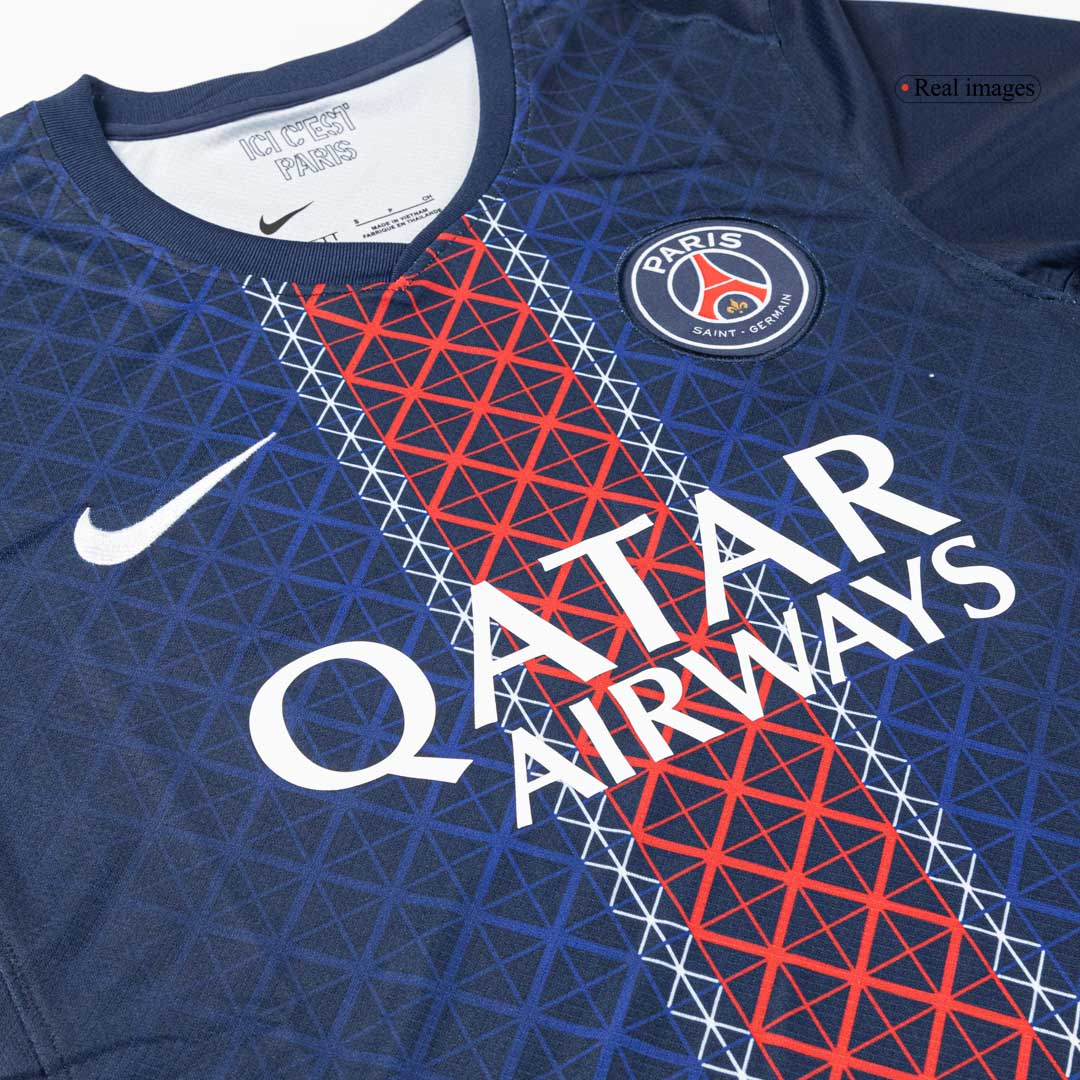 VITINHA #17 PSG Home Soccer Jersey 2025/26 Navy