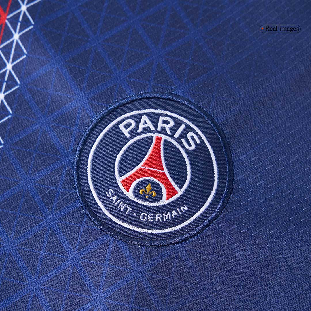 Kid's PSG Home Soccer Jersey Kit(Jersey+Shorts+Socks) 2025/26 Navy
