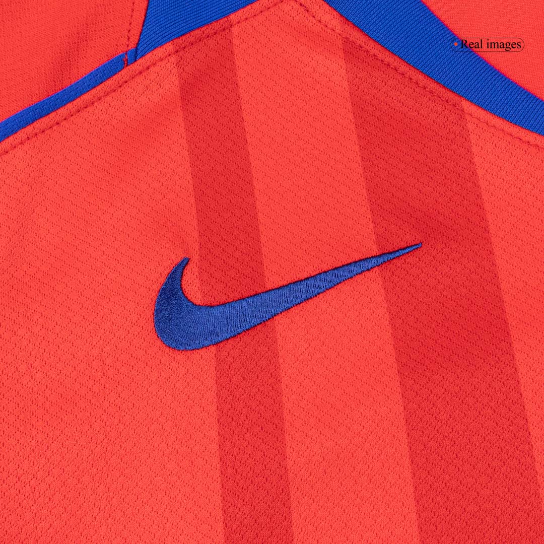 PSG Third Away Soccer Jersey Kit(Jersey+Shorts+Socks) 2025/26  Red