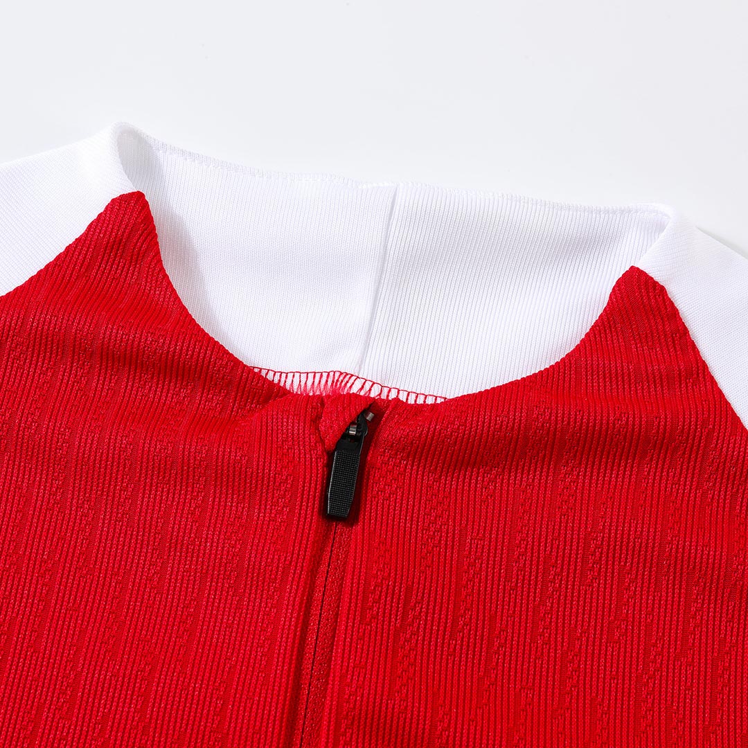 Kid's PSG Zipper Sweatshirt Kit(Top+Pants) 25/26 Red