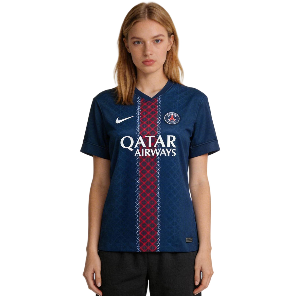 Women's PSG Home Soccer Jersey 25/26 Navy