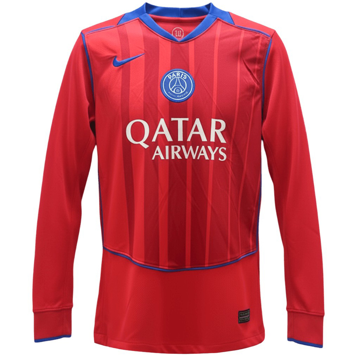 PSG Third Long Sleeve Soccer Jersey 25/26 Red