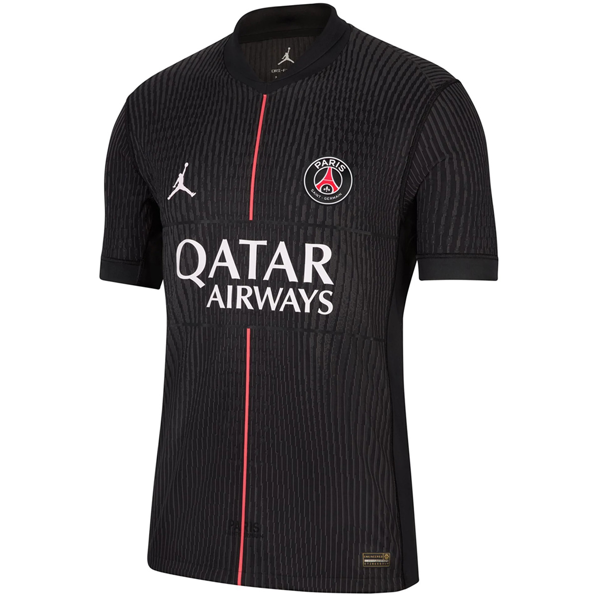 Player Version PSG Fourth Soccer Jersey 25/26 Black
