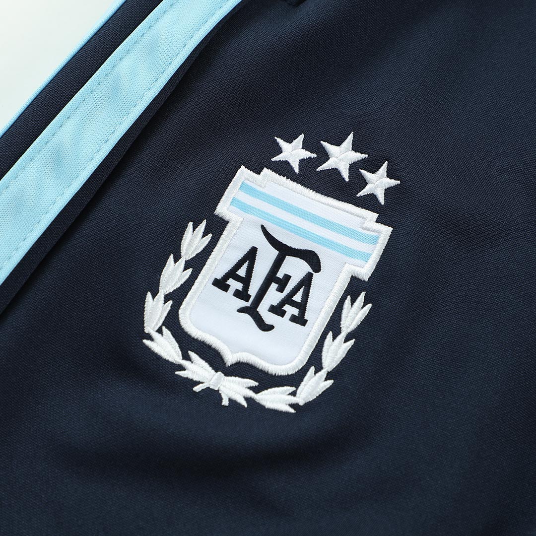 Argentina Zipper Sweatshirt Kit(Top+Pants) 2026 Navy