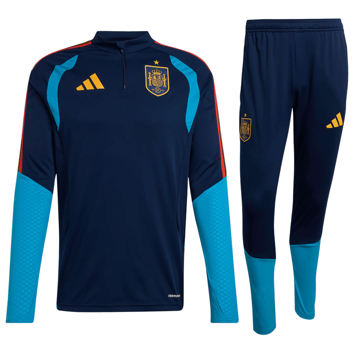 Spain Zipper Sweatshirt Kit(Top+Pants) 2026 Navy