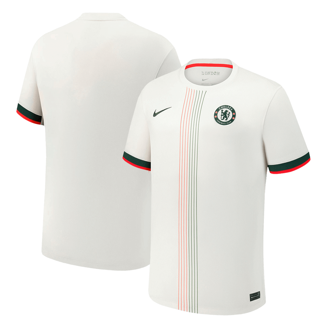 Chelsea Away Soccer Jersey Kit(Jersey+Shorts+Socks)  2025/26 White
