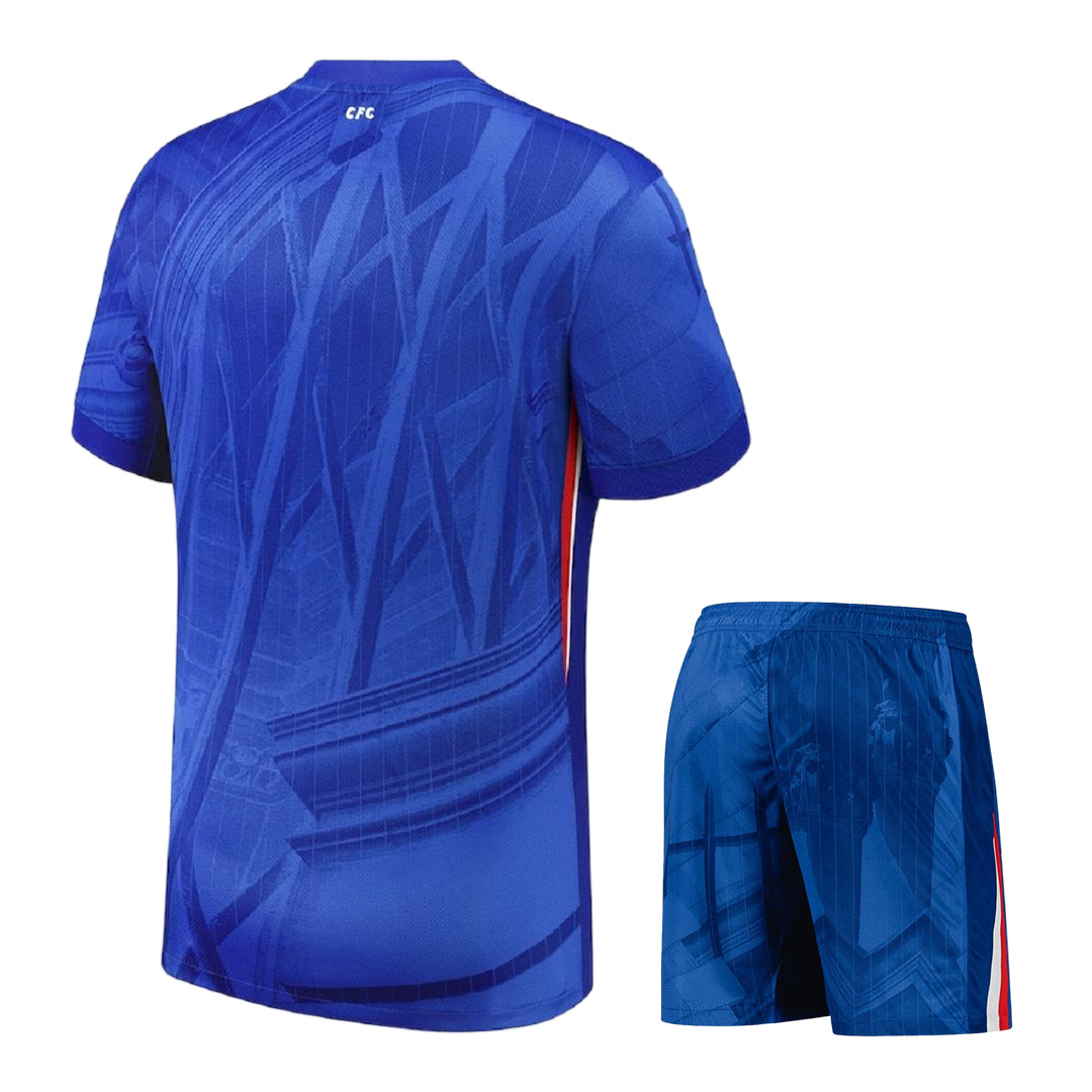 Chelsea Home Soccer Jersey Kit(Jersey+Shorts) 2025/26 Blue