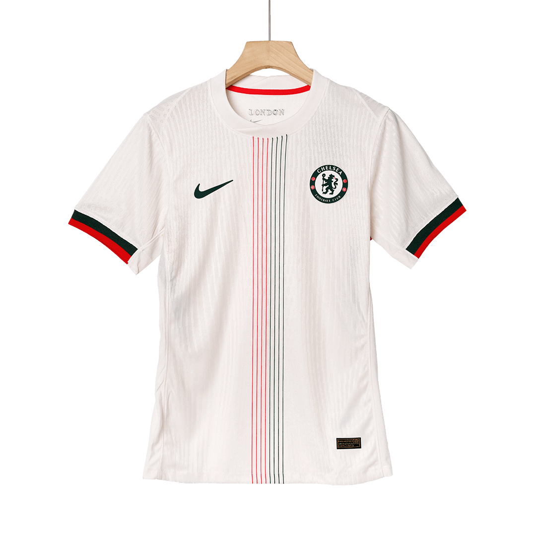 ESTÊVÃO #41 Authentic Chelsea Away Soccer Jersey 2025/26 White