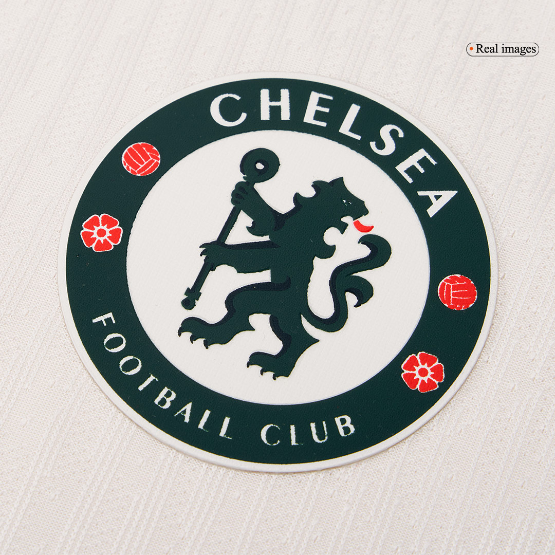 ESTÊVÃO #41 Authentic Chelsea Away Soccer Jersey 2025/26 White
