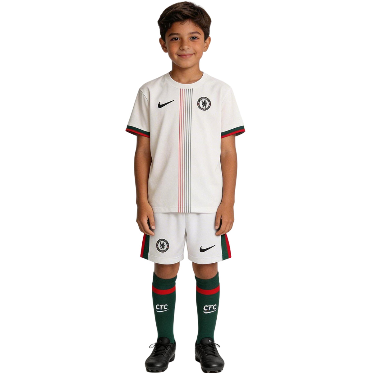 Kids Chelsea Away Jersey Full Kit 2025/26