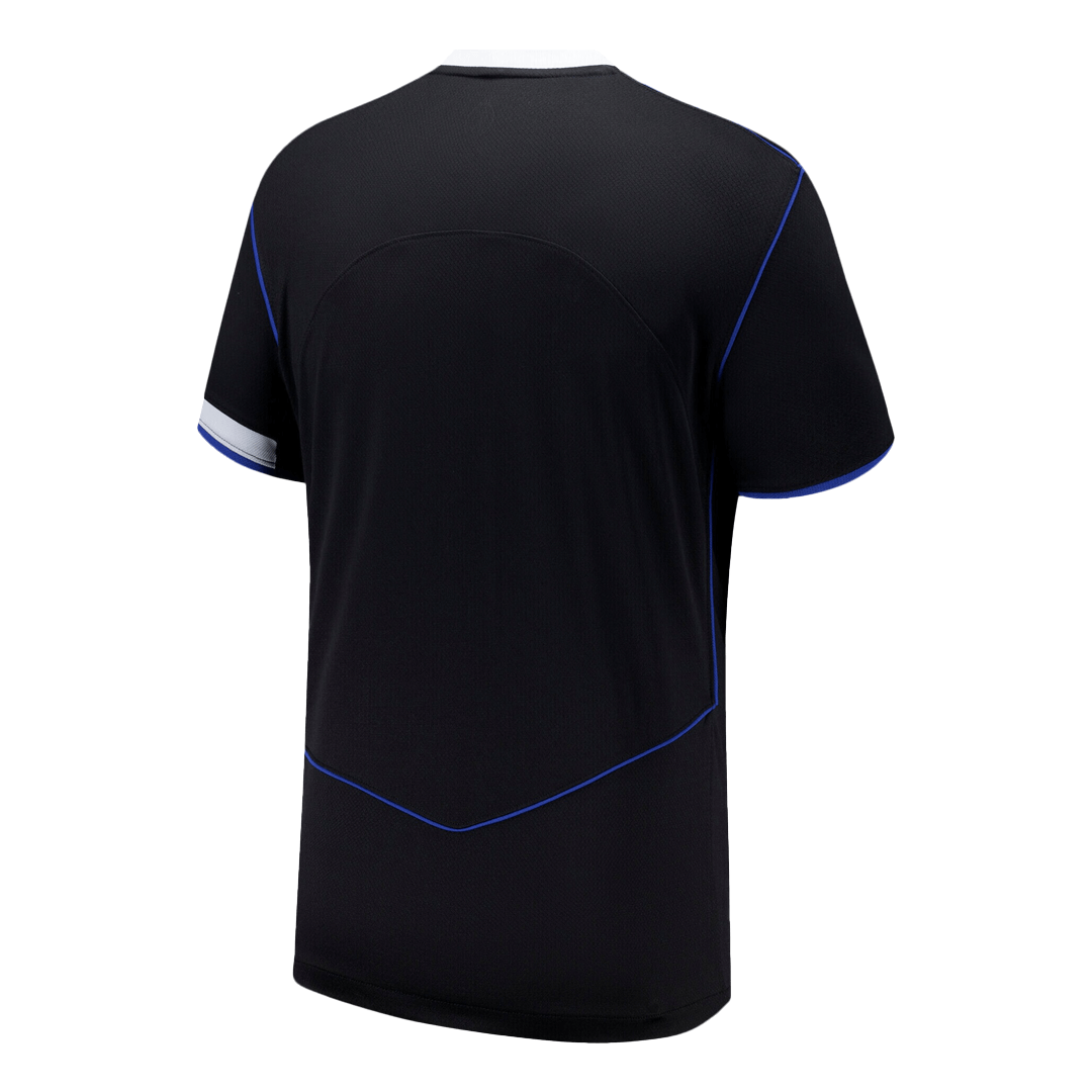 25/26 Chelsea Third Away Soccer Jersey Kit(Jersey+Shorts+Socks) Black