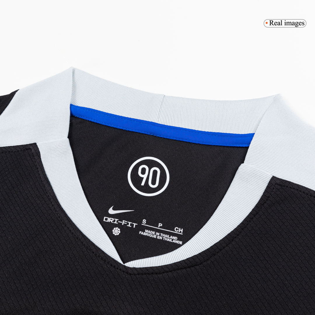 25/26 Chelsea Third Away Soccer Jersey Kit(Jersey+Shorts+Socks) Black