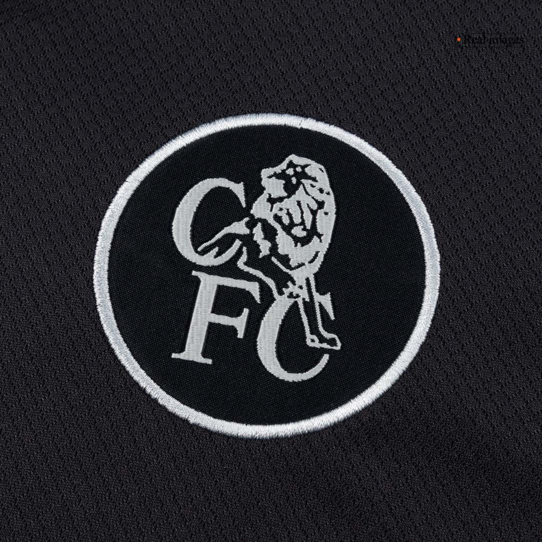 25/26 Chelsea Third Away Soccer Jersey Kit(Jersey+Shorts+Socks) Black