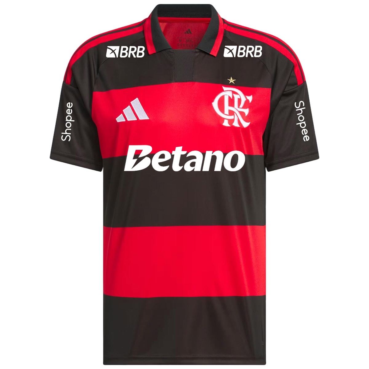 CR Flamengo Home Soccer Jersey 2026 Red&Black