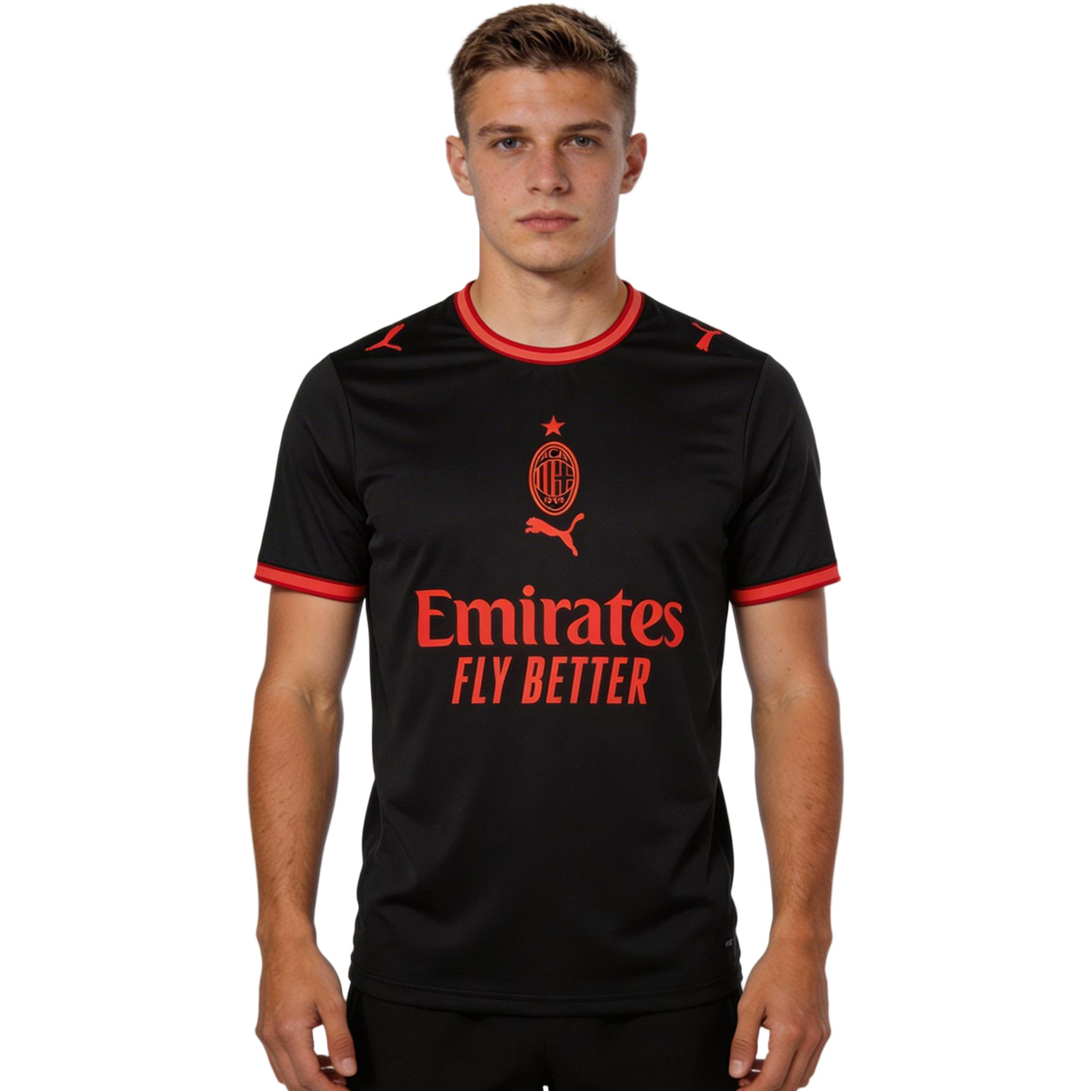 AC Milan Third Soccer Jersey 26/27 Red&Black