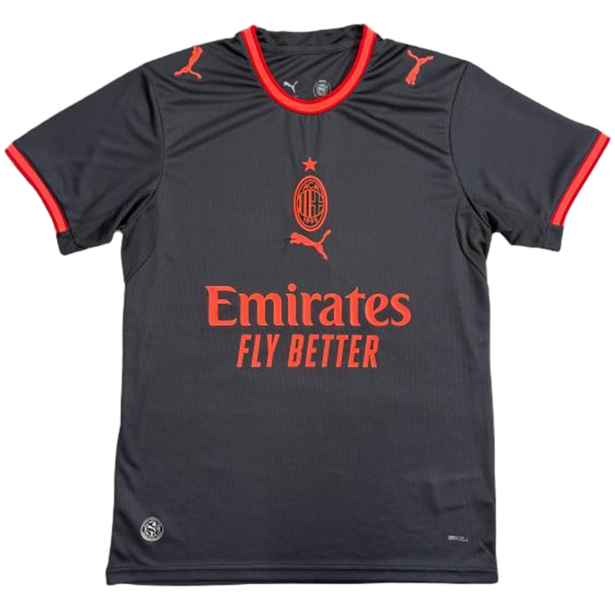 AC Milan Third Soccer Jersey 26/27 Red&Black