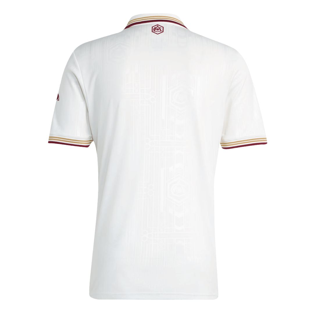 Arsenal Third Soccer Jersey Kit(Jersey+Shorts) 25/26  White