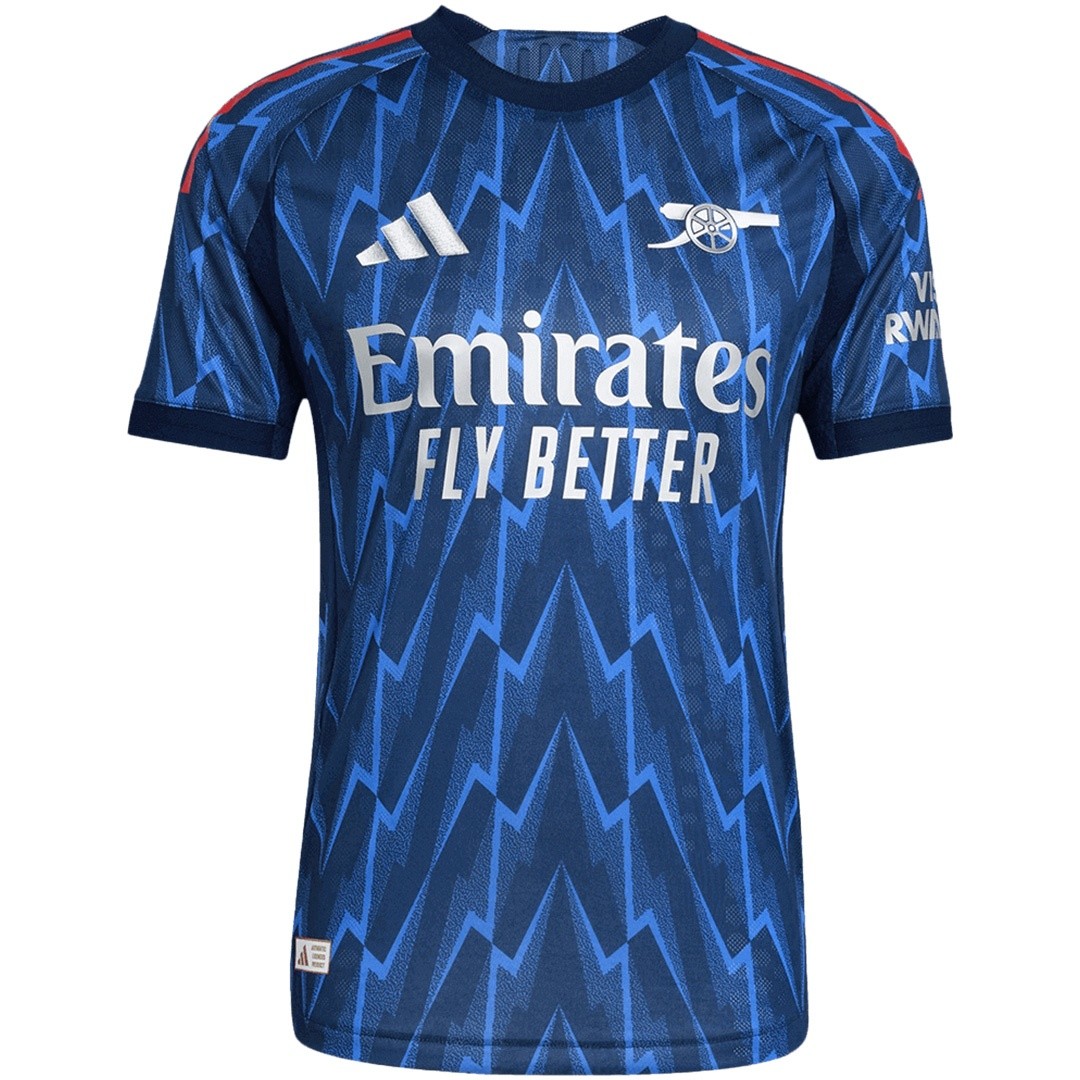 Authentic Arsenal Away Soccer Jersey 2025/26 Blue