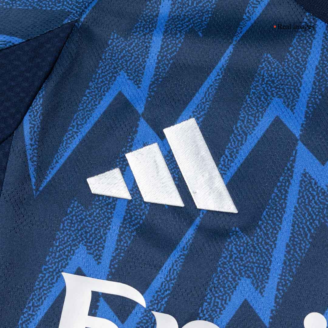 SAKA #7 Authentic Arsenal Away Soccer Jersey 2025/26 Blue