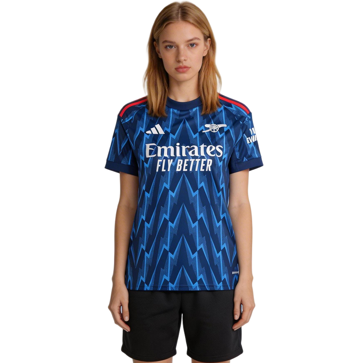 Women's Arsenal Away Soccer Jersey 2025/26 Blue