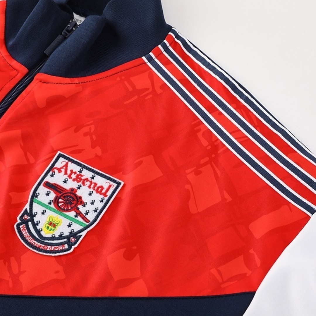 25/26 Arsenal Training Jacket Kit(Jacket+Pants) Navy&Red
